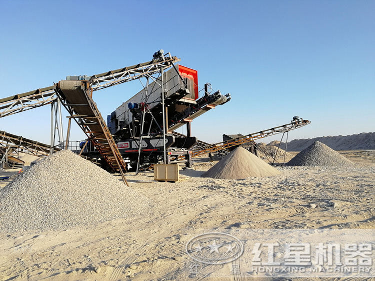 機(jī)制砂用戶現(xiàn)場(chǎng)，多個(gè)現(xiàn)場(chǎng)可提供就近安排參觀